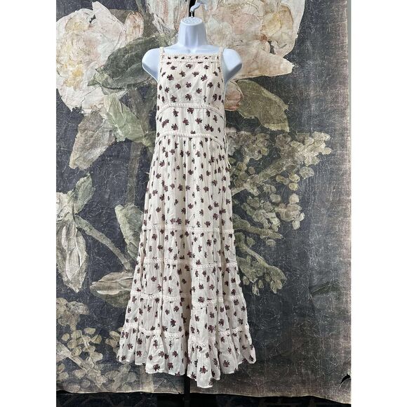 New Free People Daydreamer Midi Dress sz L - Picture 7 of 9